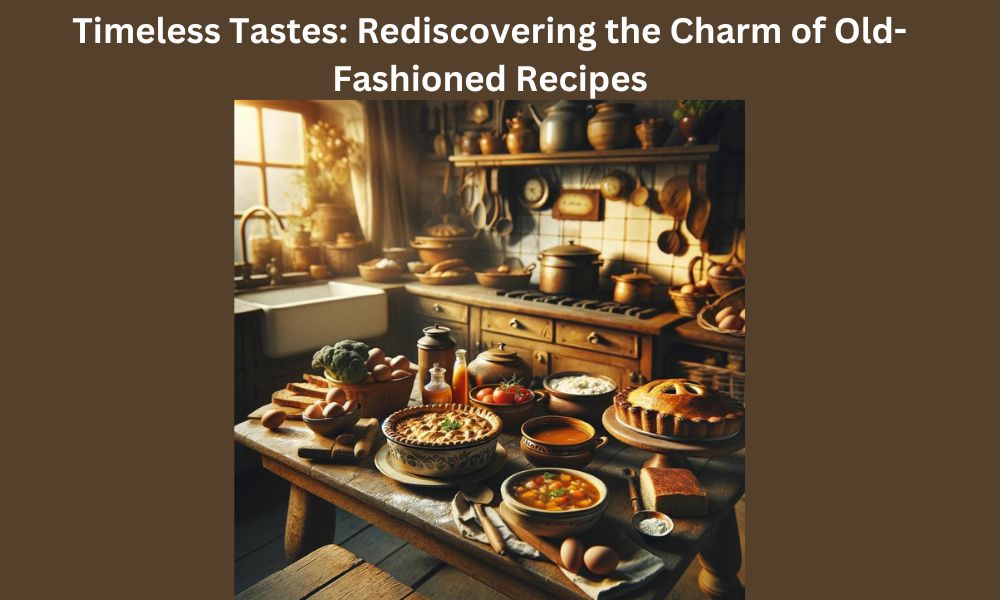 Timeless Tastes: Rediscovering the Charm of Old Fashioned Recipes